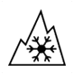 Winter Tires Snow Flake / Mountain Symbol